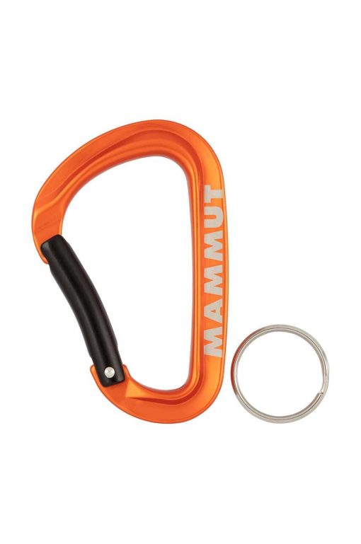 Mammut cârlig Mini Carabiner Workhorse Keylock L culoarea portocaliu-În aer liber și turism