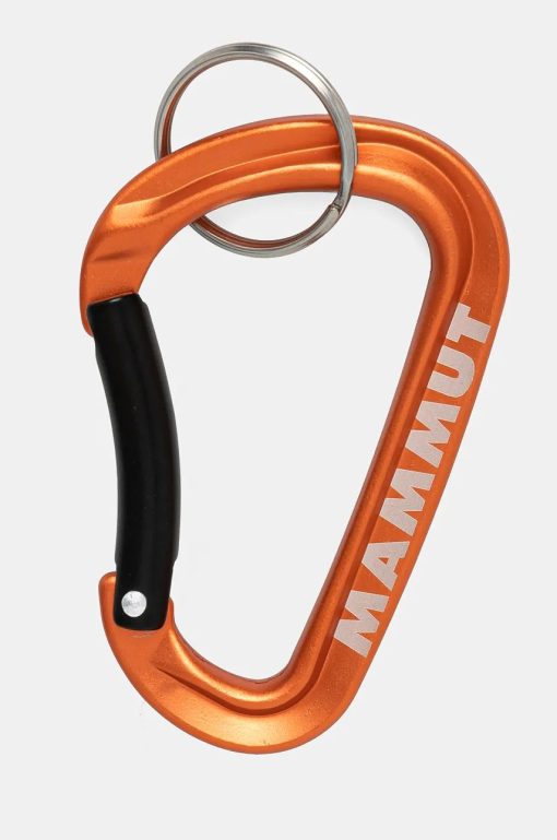 Mammut cârlig Mini Carabiner Workhorse Keylock L culoarea portocaliu-În aer liber și turism