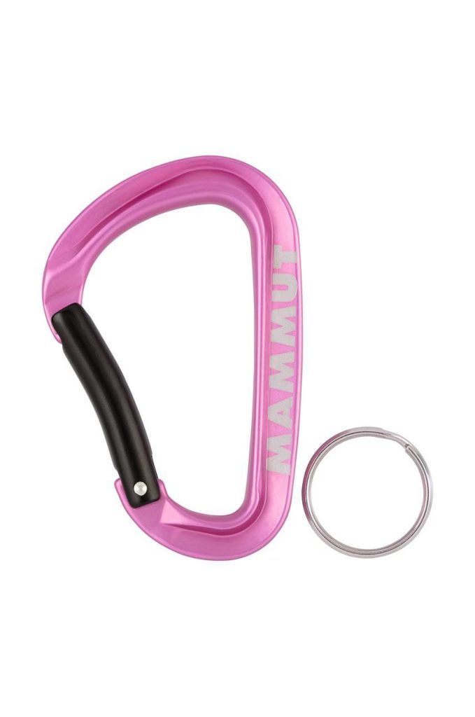 Mammut cârlig Mini Carabiner Workhorse Keylock L culoarea roz-În aer liber și turism