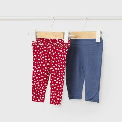 Mayoral Newborn leggins bebe 2-pack modelator-Îmbrăcăminte