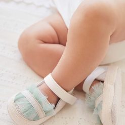 Mayoral Newborn pantofi pentru bebelusi culoarea bej-Încălțăminte