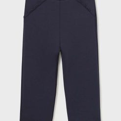 Mayoral pantaloni bebe culoarea albastru marin