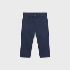 Mayoral pantaloni bebe culoarea albastru marin