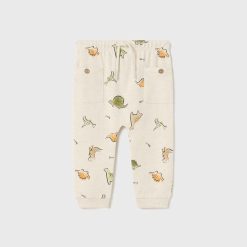 Mayoral pantaloni bebe culoarea bej