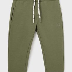 Mayoral pantaloni de trening pentru copii culoarea verde