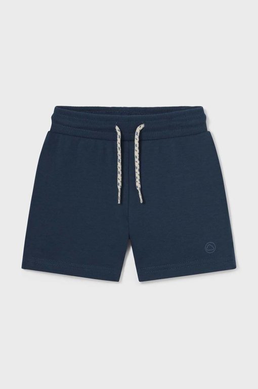 Mayoral pantaloni scurti bebe culoarea albastru marin-Îmbrăcăminte