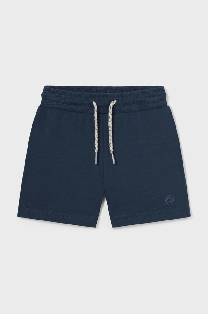 Mayoral pantaloni scurti bebe culoarea albastru marin-Îmbrăcăminte