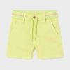 Mayoral pantaloni scurti bebe culoarea verde-Îmbrăcăminte