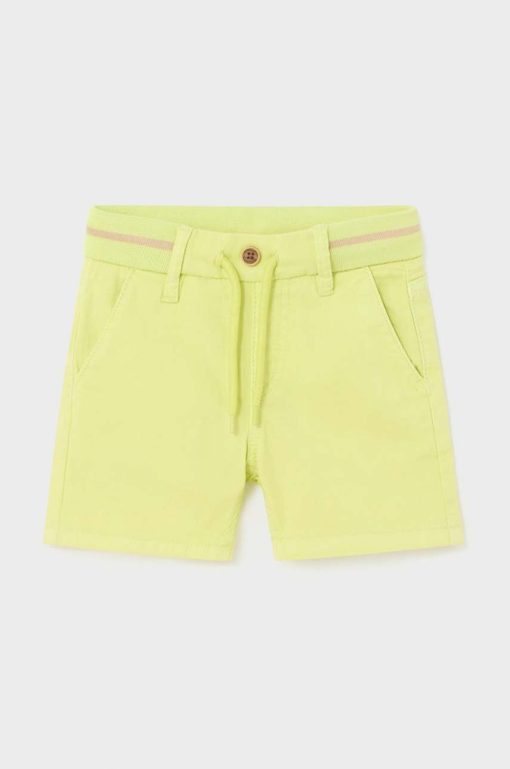 Mayoral pantaloni scurti bebe culoarea verde-Îmbrăcăminte