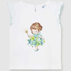 Mayoral tricou bebe culoarea turcoaz-Îmbrăcăminte