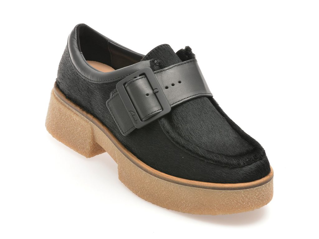 Mocasini casual CLARKS negri