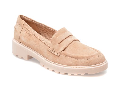 Mocasini casual GEOX nude