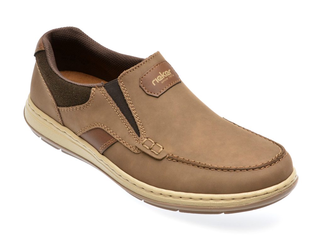 Mocasini casual RIEKER maro