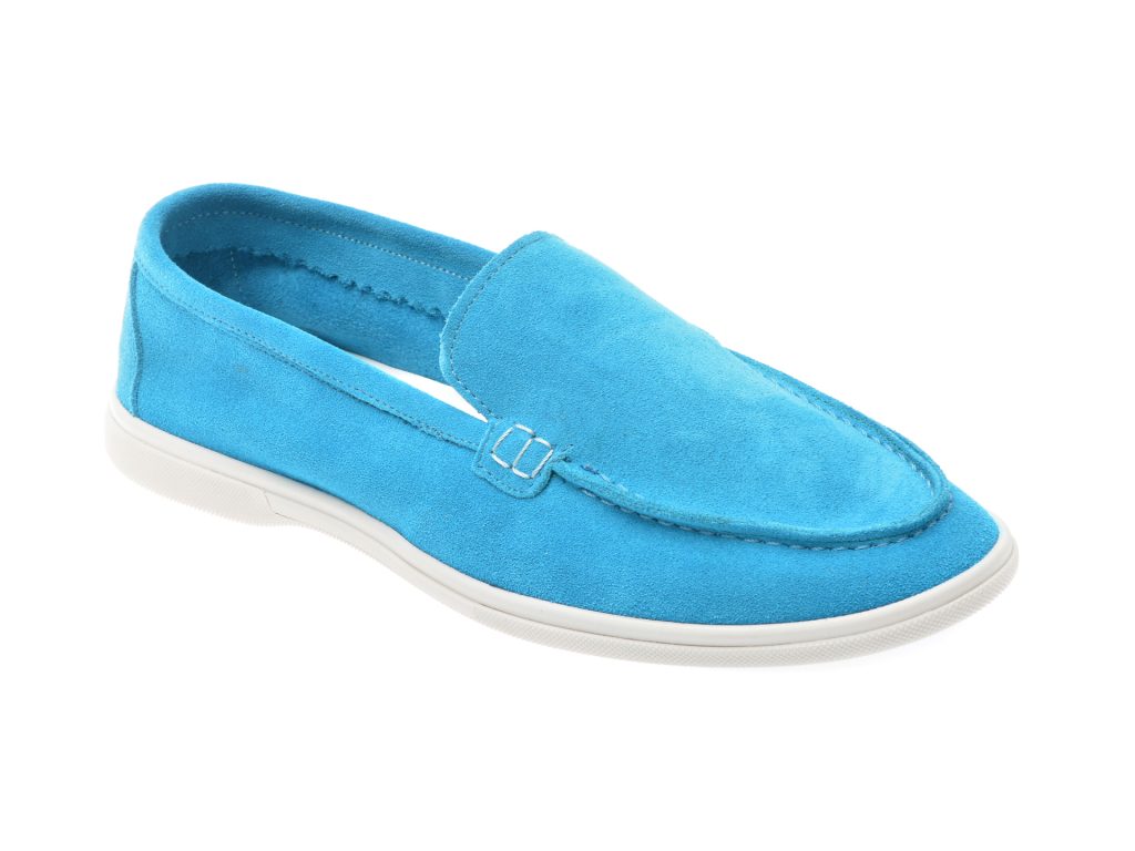 Mocasini casual SHOES albastri