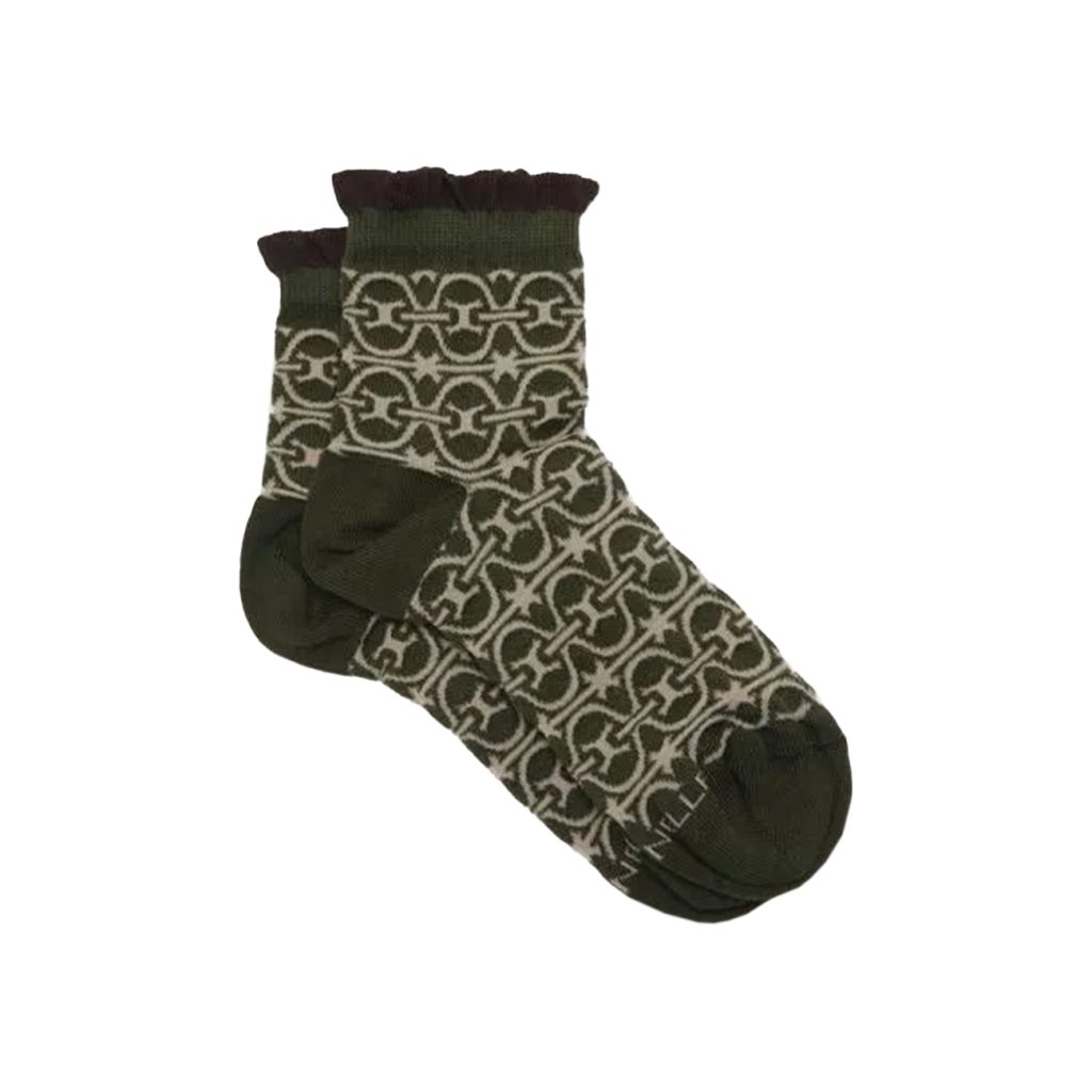 Monogram tex sock-Imbracaminte-Accesorii textile