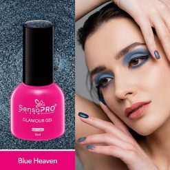 Oja Semipermanenta Glamour Gel SensoPRO Milano 8ml Blue Heaven 62 1