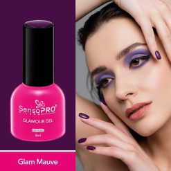 Oja Semipermanenta Glamour Gel SensoPRO Milano 8ml Glam Mauve 67 1