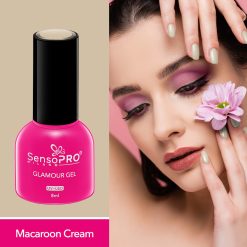 Macaroon Cream #28-Oja Semipermanenta > Oja Glamour SensoPRO 8ml