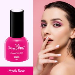 Oja Semipermanenta Glamour Gel SensoPRO Milano 8ml Mystic Rose 82 1