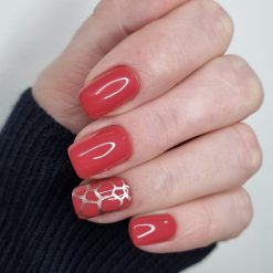Oja Semipermanenta Glamour Gel SensoPRO Milano 8ml Red Pearl 07 2 1