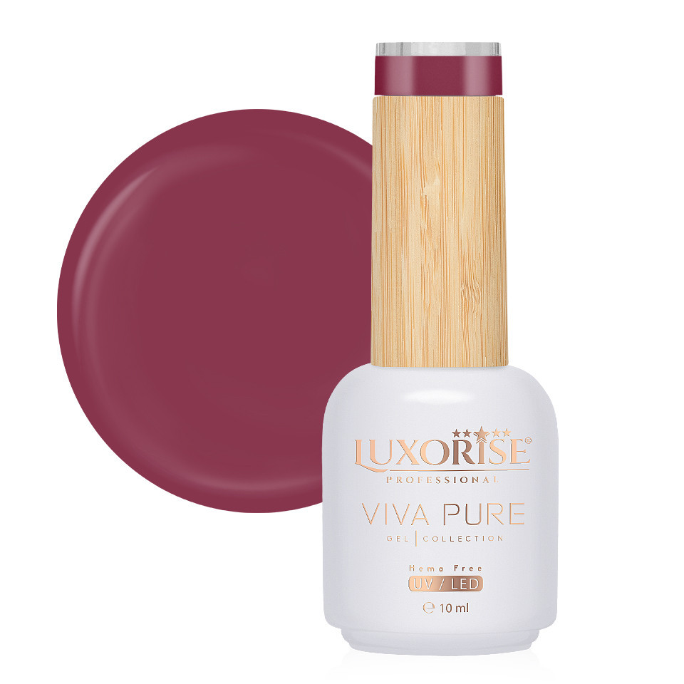 Oja Semipermanenta Hema Free Viva Pure LUXORISE - Autumn Rose 10ml-Oja Semipermanenta > Oja Hema Free LUXORISE 10ml