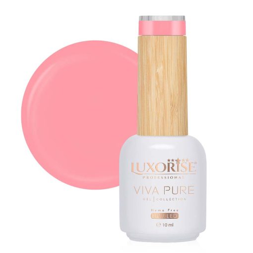 Oja Semipermanenta Hema Free Viva Pure LUXORISE - Coral Cadence 10ml-Oja Semipermanenta > Oja Hema Free LUXORISE 10ml