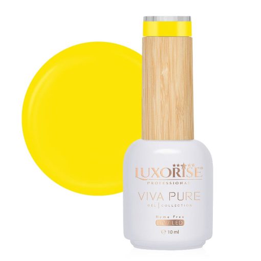 Oja Semipermanenta Hema Free Viva Pure LUXORISE - Lemon Twist 10ml-Oja Semipermanenta > Oja Hema Free LUXORISE 10ml