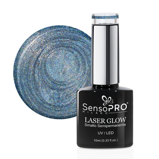 Oja Semipermanenta Holografica Laser Glow SensoPRO Milano 10ml