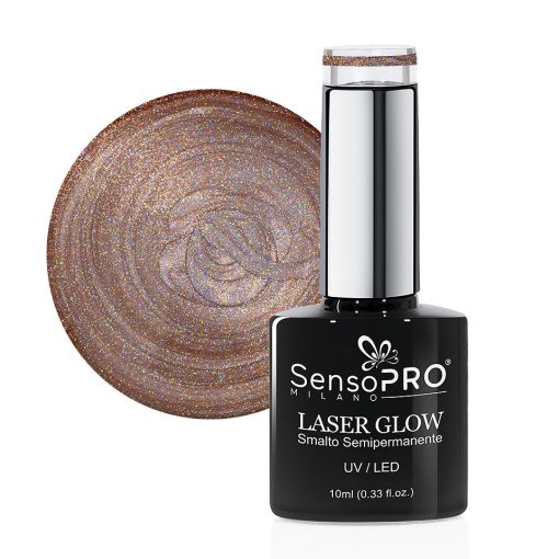 Oja Semipermanenta Holografica Laser Glow SensoPRO Milano 10ml