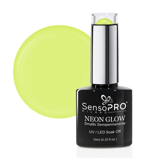 Oja Semipermanenta Neon Glow SensoPRO Milano #33 Laser Lime