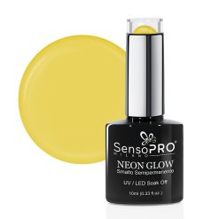 Oja Semipermanenta Neon Glow SensoPRO Milano #34 Punchy Lemon