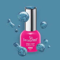 Oja Semipermanenta One Step Brilliant Gel SensoPRO Milano 8ml Blue Paradise 80 1