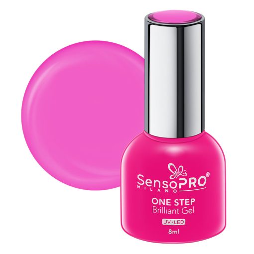 Oja Semipermanenta One Step Brilliant Gel SensoPRO Milano 8ml