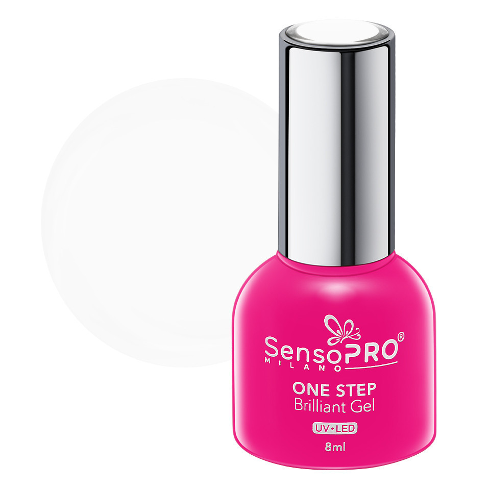 Oja Semipermanenta One Step Brilliant Gel SensoPRO Milano 8ml