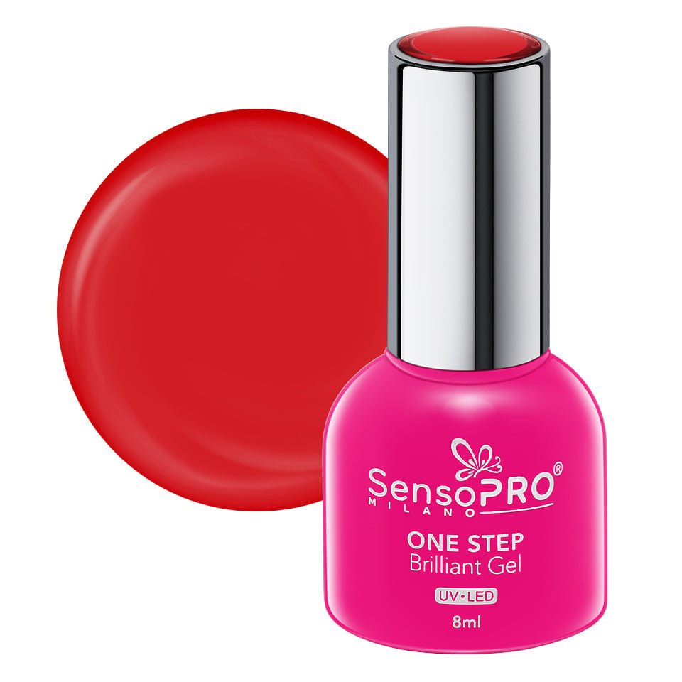 Oja Semipermanenta One Step Brilliant Gel SensoPRO Milano 8ml