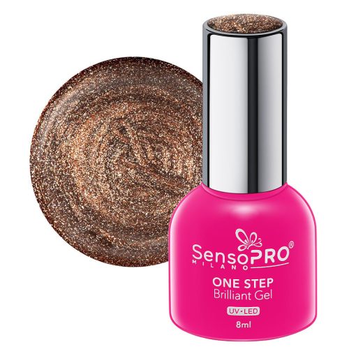 Oja Semipermanenta One Step Brilliant Gel SensoPRO Milano 8ml