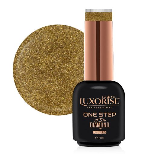 Oja Semipermanenta One Step Diamond Glamor In Gold 10ml