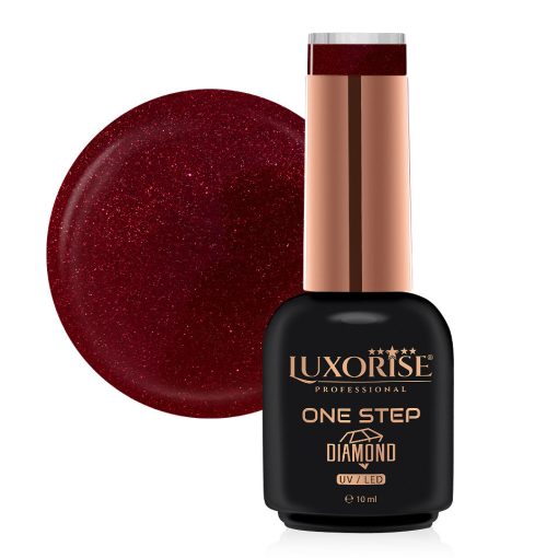 Oja Semipermanenta One Step Diamond Moulain Rouge 10ml