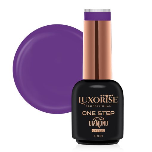 Oja Semipermanenta One Step Diamond Plum Noir 10ml