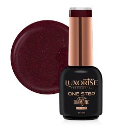 Oja Semipermanenta One Step Diamond Shimmering Red 10ml