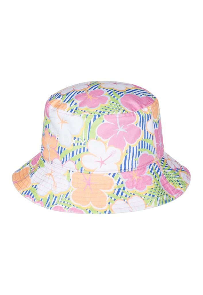 Palarie bucket cu imprimeu floral-FETE-