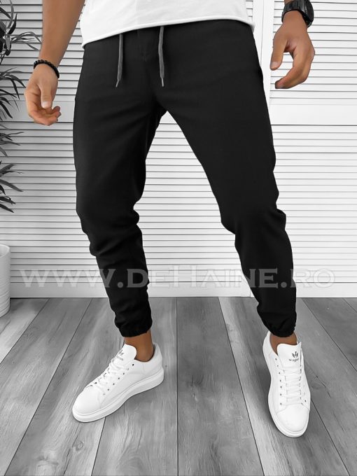 Pantaloni barbati casual gri inchis B8020 P20-3.1-Pantaloni > Pantaloni casual