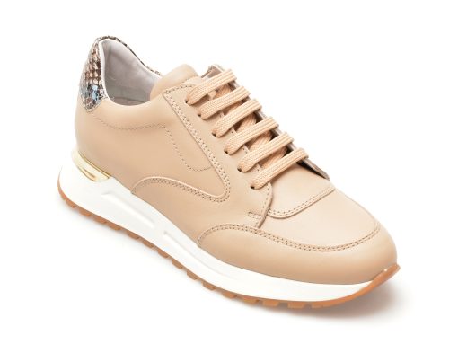 Pantofi casual QUSHELI nude