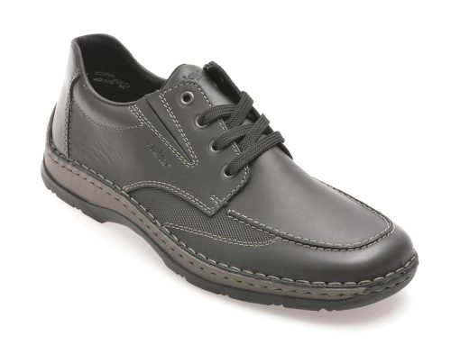 Pantofi casual RIEKER negri