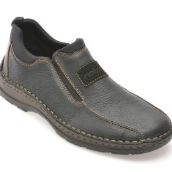 Pantofi casual RIEKER negri