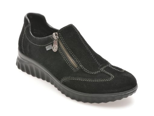 Pantofi casual RIEKER negri