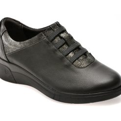 Pantofi casual SUAVE negri