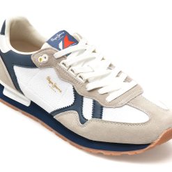 Pantofi sport PEPE JEANS albi