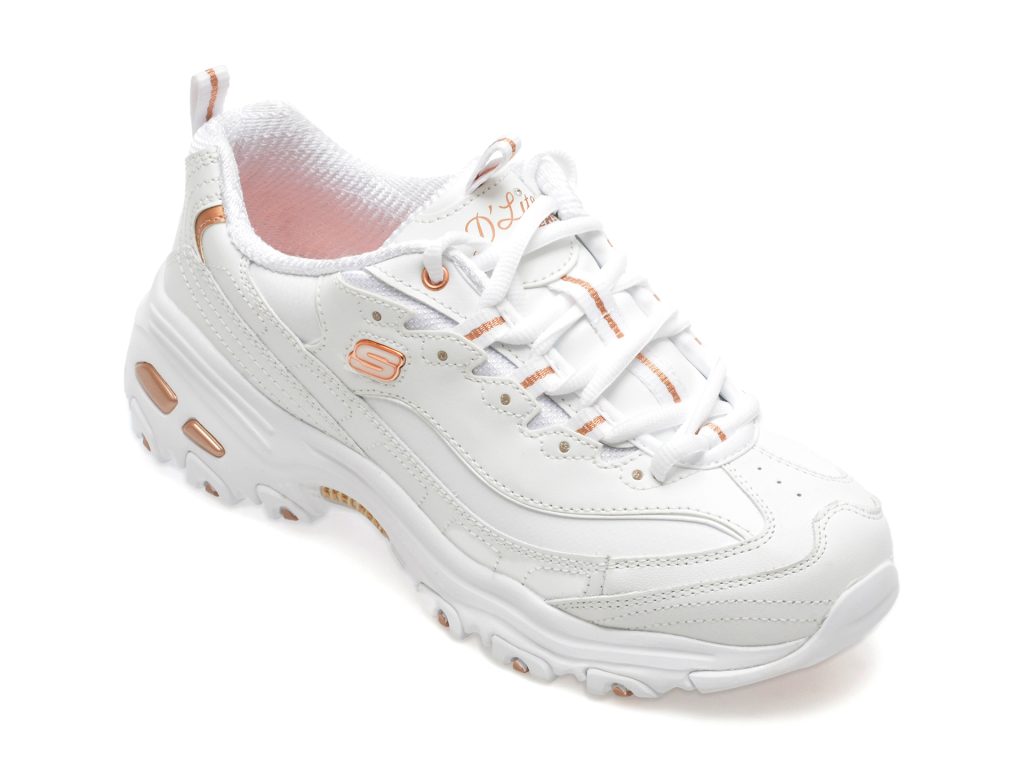 Pantofi sport SKECHERS albi