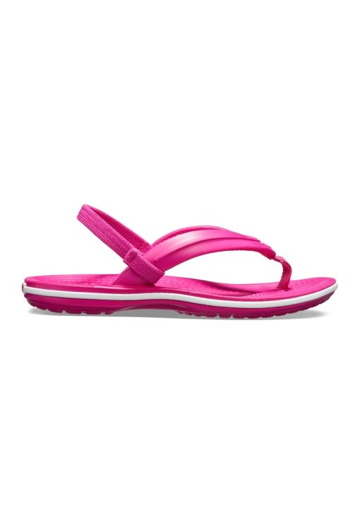 Papuci flip-flop cu bareta slingback si logo-FETE-INCALTAMINTE/Papuci